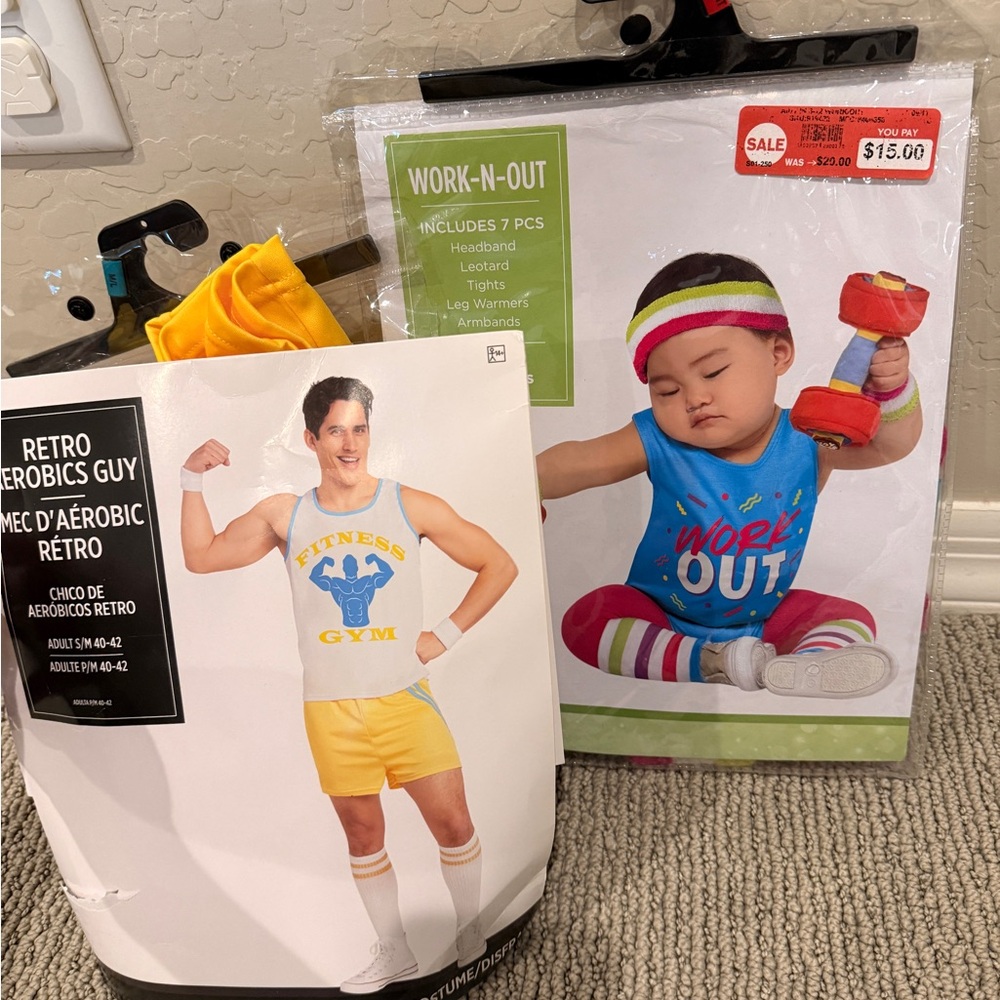 Retro Aerobics Costume Set
